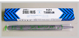 14" Bastard Cut Half Round Type 240 japan TSUBOSAN  Curved Tooth Files 6"